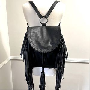 Like New Cleobella Fringe backpack